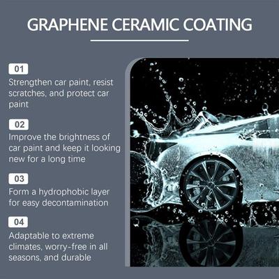 Nano Ceramic Coating For Cars Quick Effect Coating Agent 30ml Car Paint Scratch Repair Safe Renewal Agent For Trucks RVs