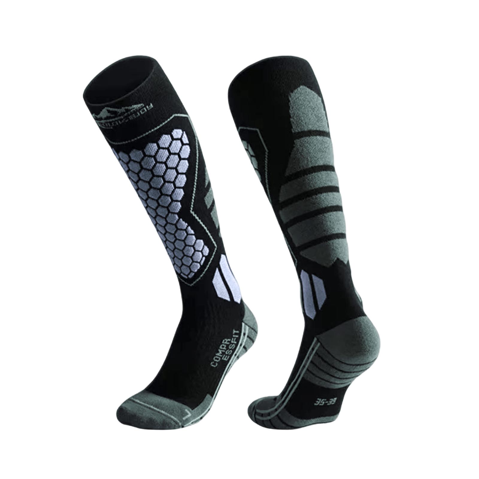 

Ski socks winter warm thick socks mid-tube wool socks One Size