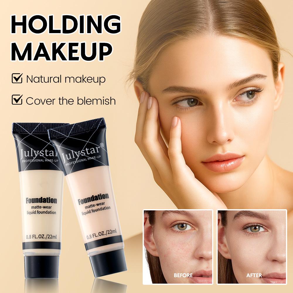 Makeup Moisturizing Foundation Concealer Matte Matte Long-lasting No Makeup Foundation Beauty