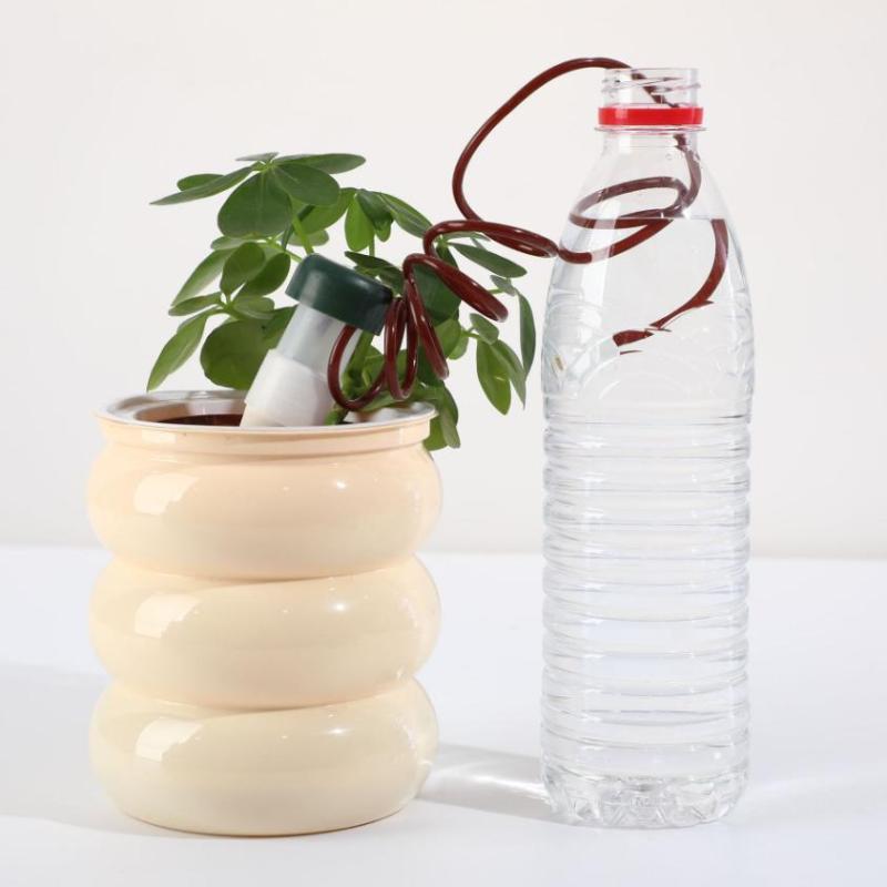 Flower Potted Automatic Watering Irrigation Device Drip Plant Waterer Gardening Tool Ceramic Drip Irrigation Device