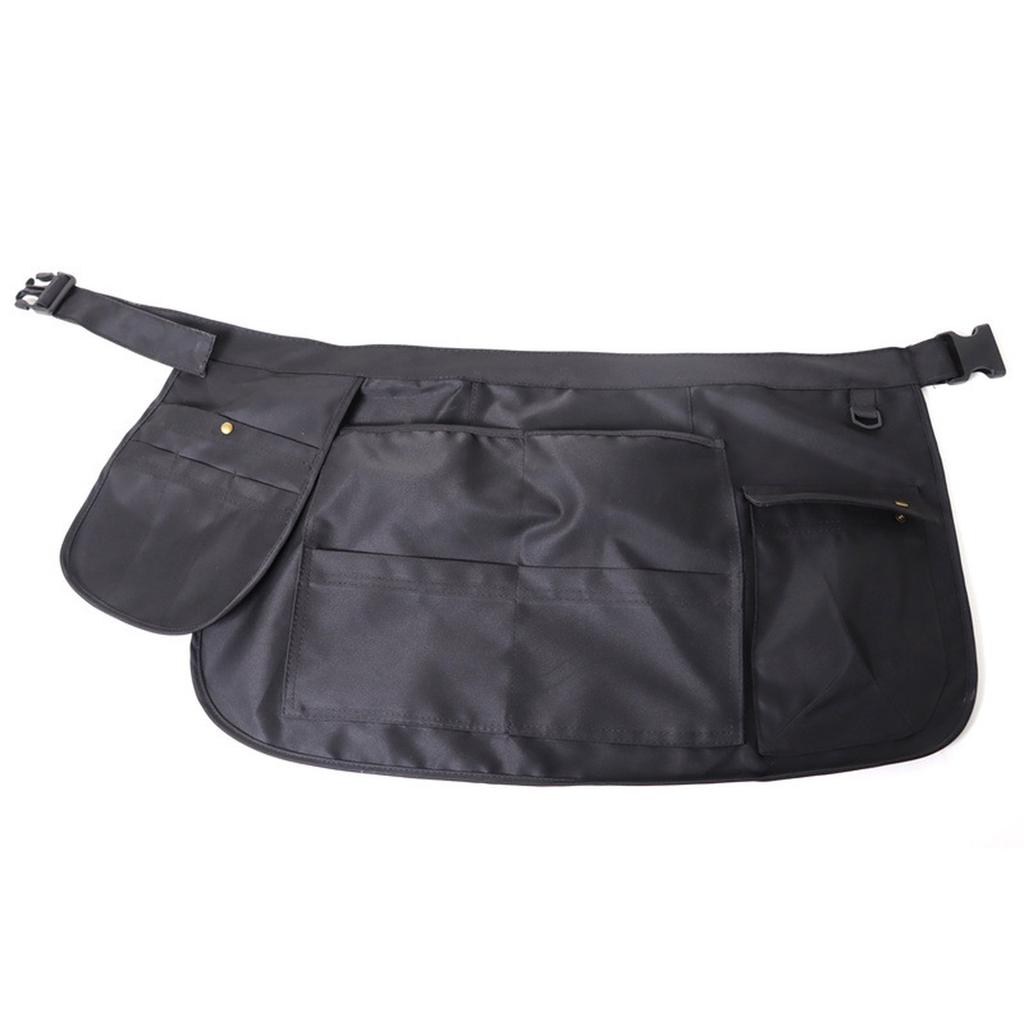 Tool Apron with Pockets Hair Stylist Waist Bag Utility Belt Apron Adjustable Hairdresser Scissor Bag Garden Apron for Women Men