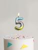 1 PC Creative Digital Candles Color Candle Birthday Cake Decoration Gradient Cake Love Topper Party Supplies