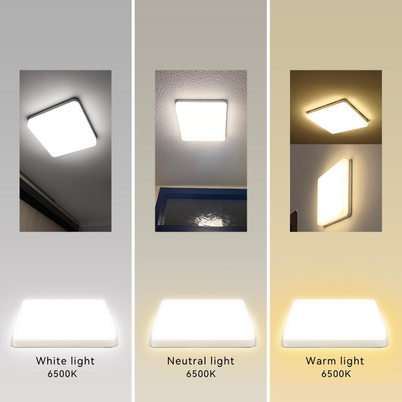 Ultra Thin Led Ceiling Lamps LED Square Round Panel Lamp 72W 50W Surface Mount Ceiling Light Fixtures for Living Room Bedroom