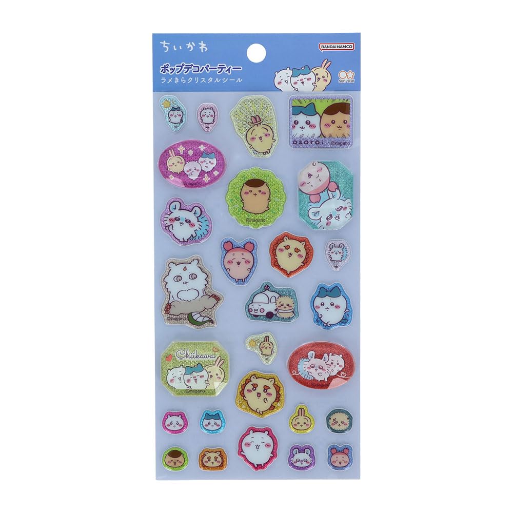 Chikawa Glitter Crystal Sticker Pop Deco Party - Everyone S8817170