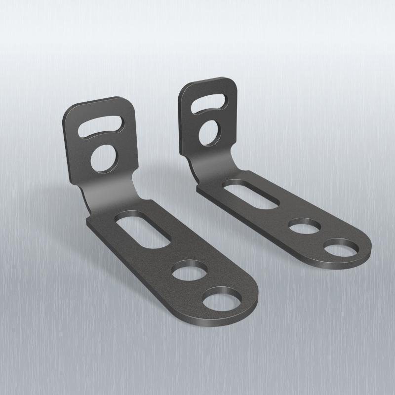 2Pcs Heavy Duty Universal Motorcycle Headlight Extension Bracket Corrosion Resistant Fog Light Mount Holder for Off-Road