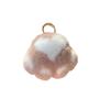 Kitten Paw Rex Rabbit Fur Keyring Pendant - Cute Plush Ball Bag Charm Birthday Gift