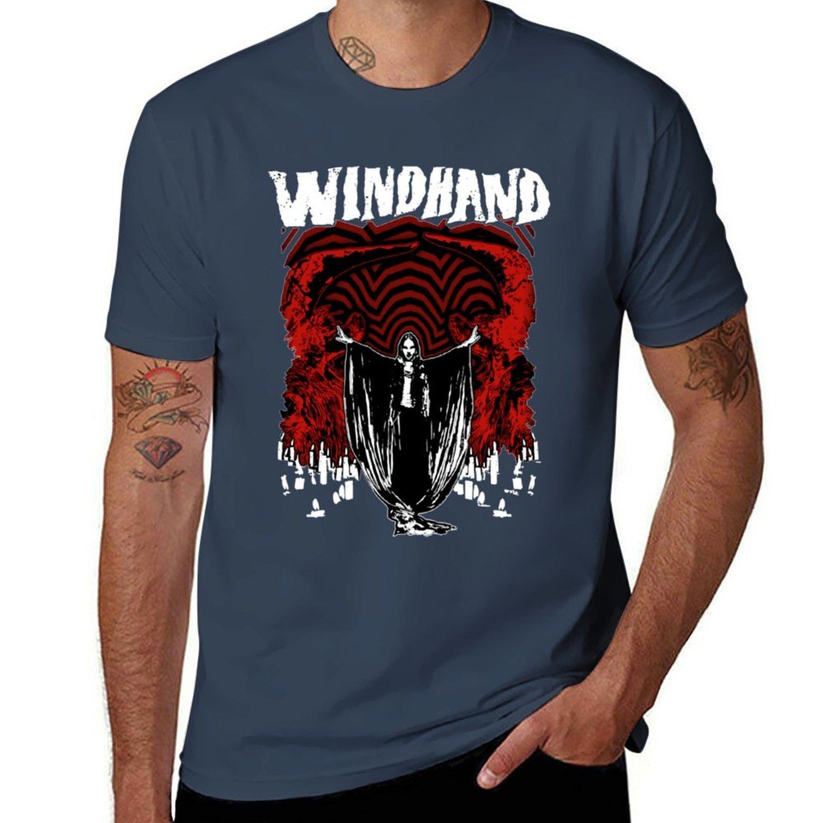 Windhanddommetalstonerrock Tshirt High Elasticity Sports Tshirt S