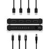 CalDigit Thunderbolt 4 Element Hub Universal 4x Thunderbolt 4x USB Gen2 single display up to 8K or dual 4K 60Hz 60W charging with cable - multi-port