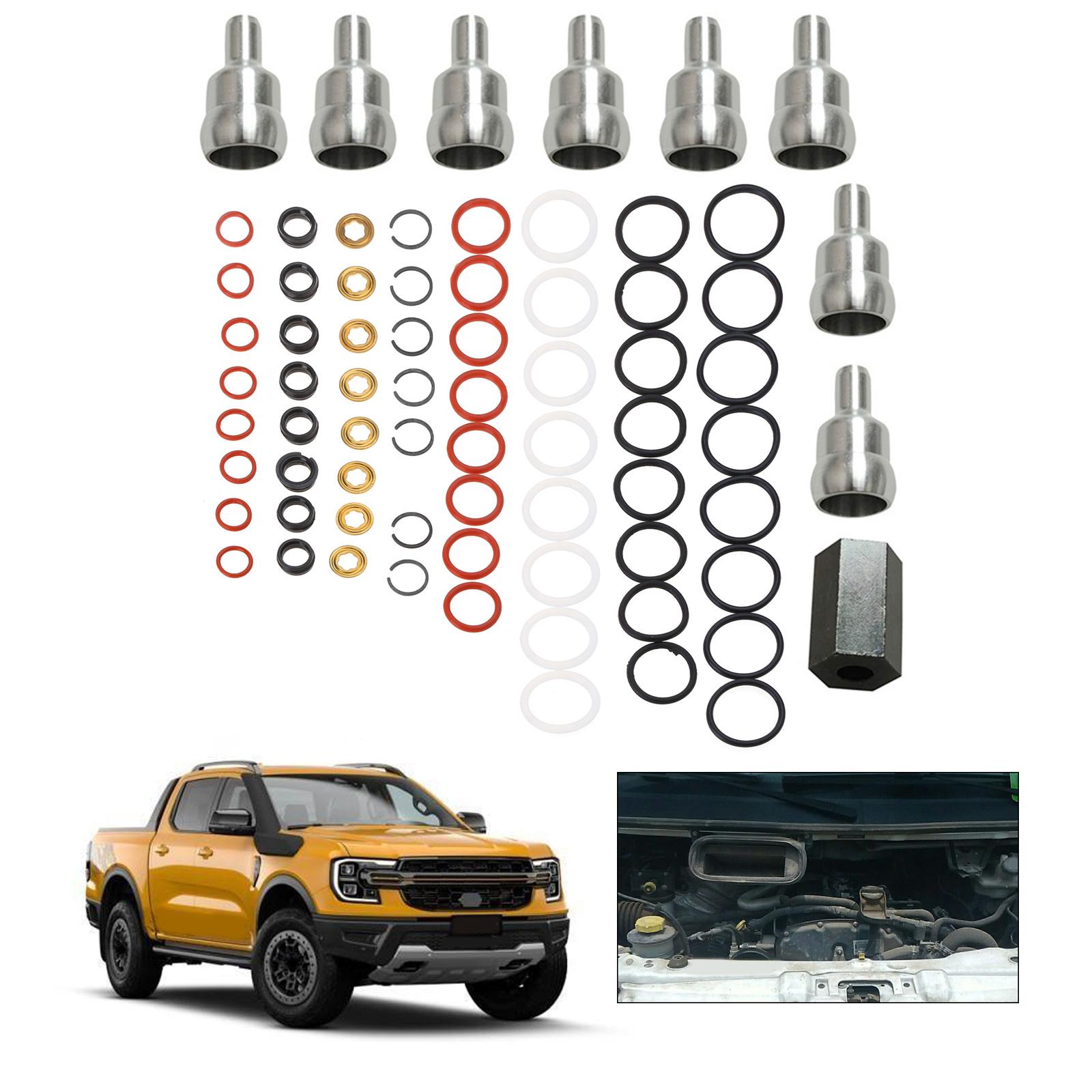 

Набор втулок масляной форсунки. Комплекты для ремонта утечки масляной рейки. Эффективный инструмент для устранения утечек масляной рейки для двигателей Powerstrokes мощностью 6,0 л. Simple Intallas.