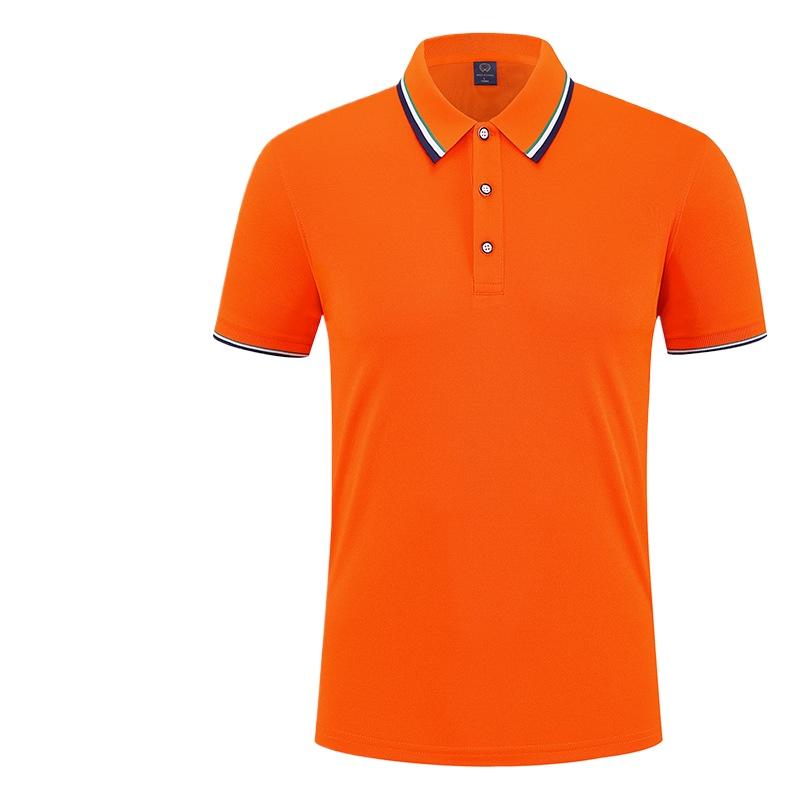 Women Summer Polo Shirt Ice Silk Short Sleeve Workwear T-shirt Ladies Training Casual Teacher's Clothing