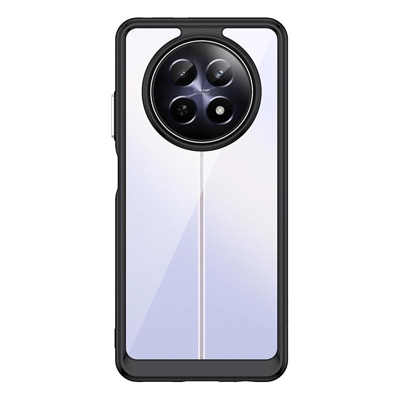 For Realme 12X Case Cover OPPO Realme 12X Capas New Protective Shockproof Phone Bumper Back Clear Transparent Fundas Realme 12X