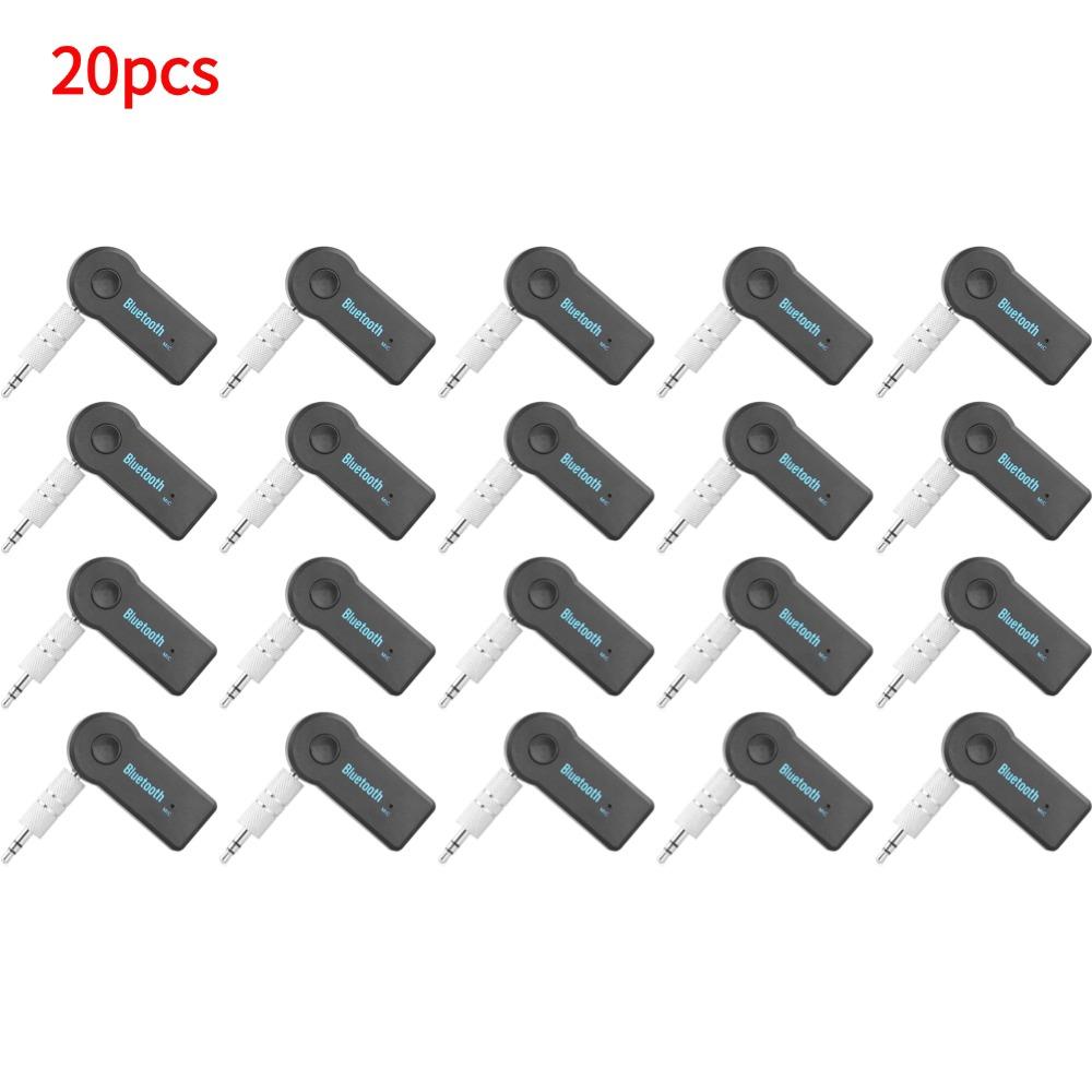 Car Bluetooth 5.0 Receiver 3.5mm Jack Wireless Bluetooth Transceiver Adapter For Car Kit Music Audio Converter Phone Stereo