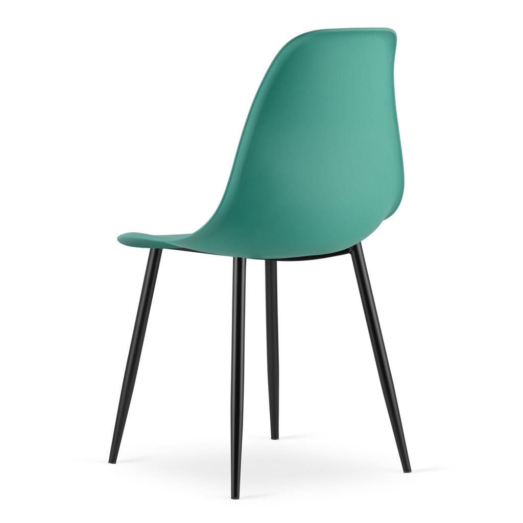 WAT Chair Green / Black Legs X 3