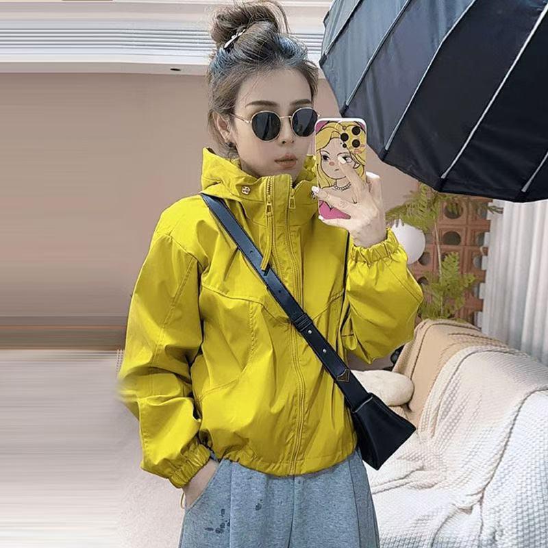 Women's Zip Up Hooded Jacket in Multiple Colors