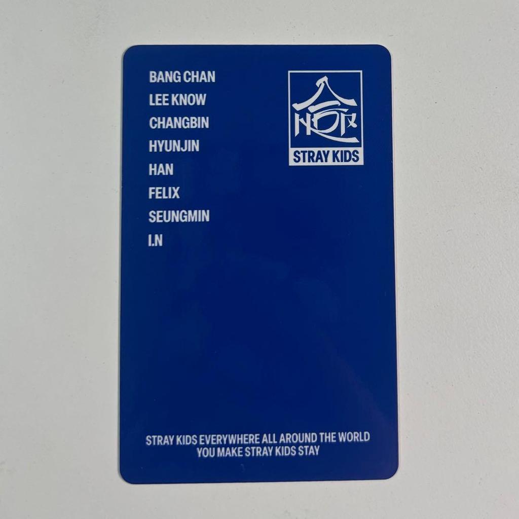 [USED] StrayKids Reno Leeknow Go Hop JYP Nemo Trading Card