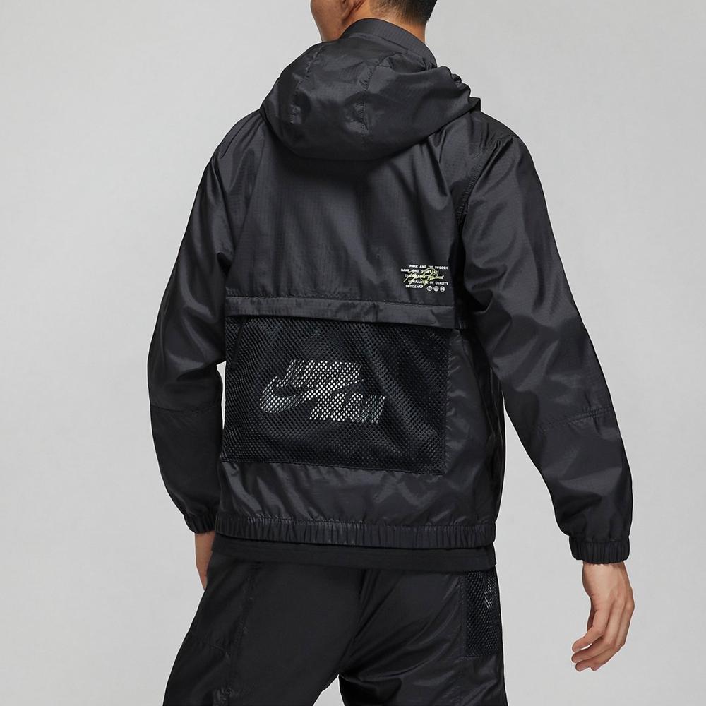 Jordan Jumpman Statement Logo Kapuzenjacke Herren Oberbekleidung Schwarz DM1868-010