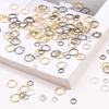 Iron Jump Rings: Handmade DIY Jewelry Making Materials for Earrings, Bracelets, Necklaces, Pendants, and Connectors.