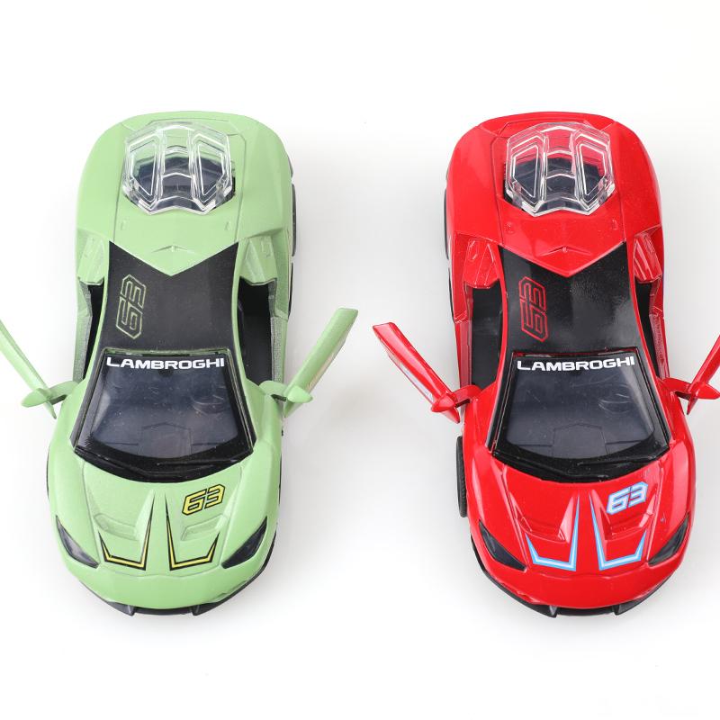 (Bagged) 1.36 Simulation Alloy Pullback Racing Car, Super Cool Colors, The Best Birthday Gift for a Boy.