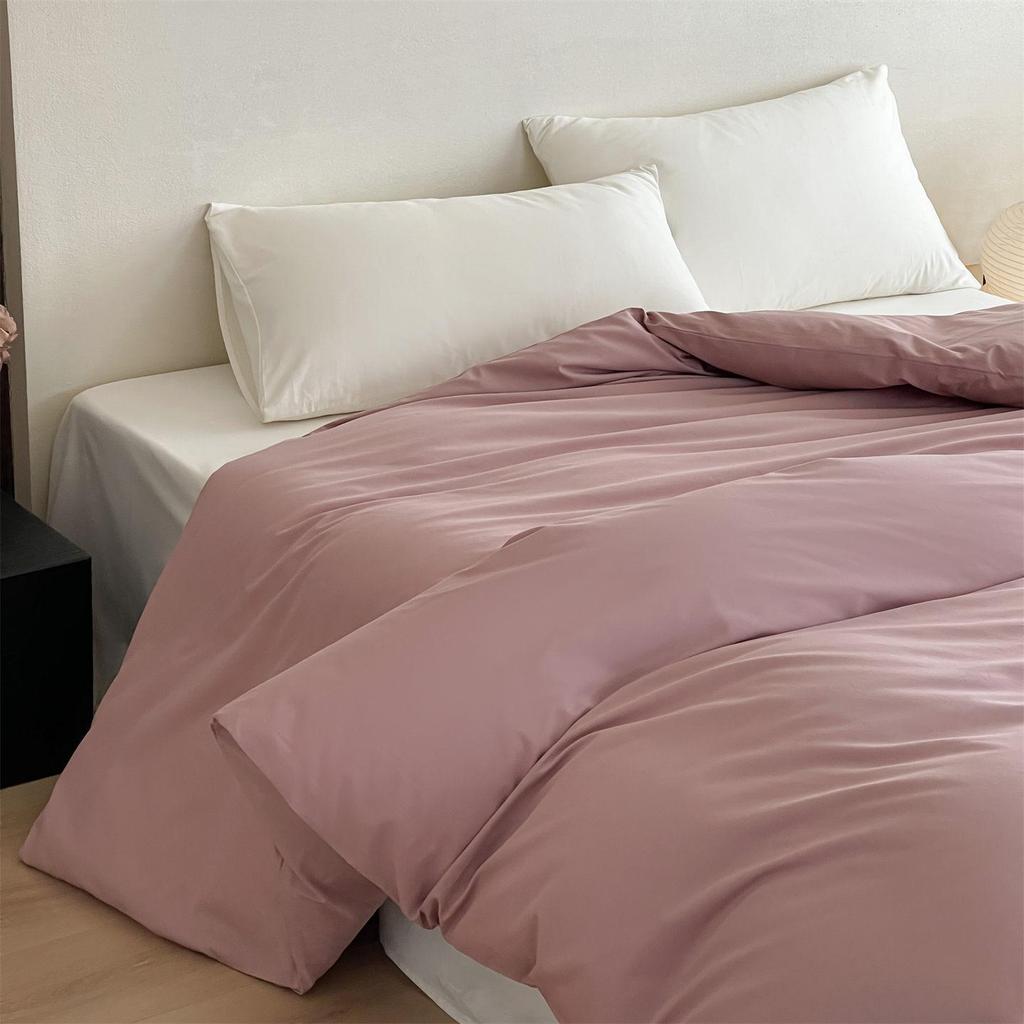 Solid Color Washed Cotton Duvet Cover, Single Item, 100% Cotton, Available In Sizes 150x200 & 200x230