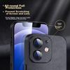 IPhone 12 Case, Apple 12 Protective Cover, Shockproof, Full Lens Protection, Soft, Simple Luxury Outer Case,n, Leather Cover, Black