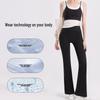 High-Waist Micro-Flared Yoga Pants - Women's Slimming, Hip-Lifting, Quick-Dry Fitness Leggings with Seamless Design