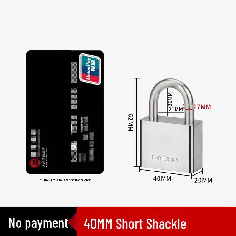 Songo 40mm Waterproof Anti-theft Padlock
