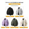 JEANSWEST Men's Casual Baseball Collar Jacket