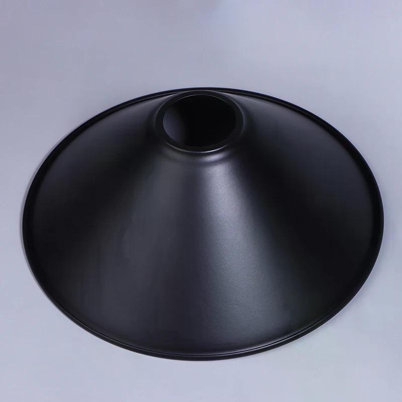 Black Iron Lampshade American Retro Industrial Style Chandelier Wall Lamp Table Lamp Lampshade For Restaurant Clothing Store