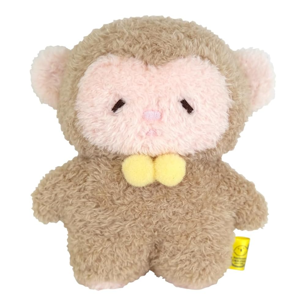 Sunlemon Fuwafuwa Tatton Plush Toy Cute Monkey 12.5x6x15cm Zoo Animal