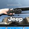Car Front Rear LIMITED 4X4 Logo Auto Grille Emblem Sticker Accessories For Jeep Renegade Compass Grand Cherokee Wrangler Rubicon