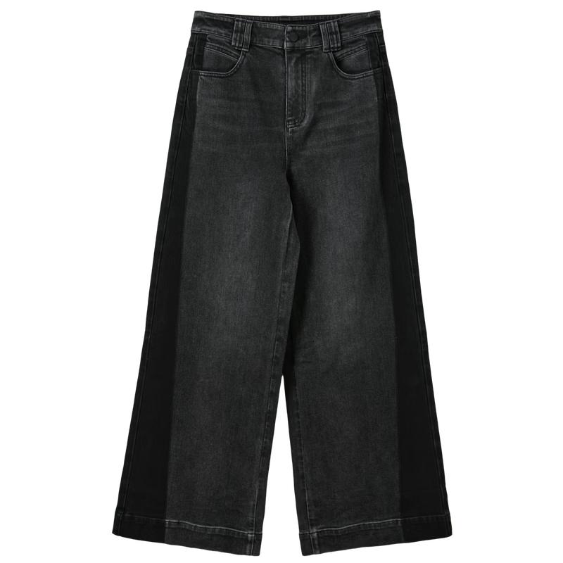 Sancai 2026 Autumn Women's Loose Wide-Leg Jeans