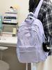 Schoolbag Student School Bag Fashion Travel Backpack Women's Outdoor Leisure Men's Backpack Large Capacity College Student School Bag Women