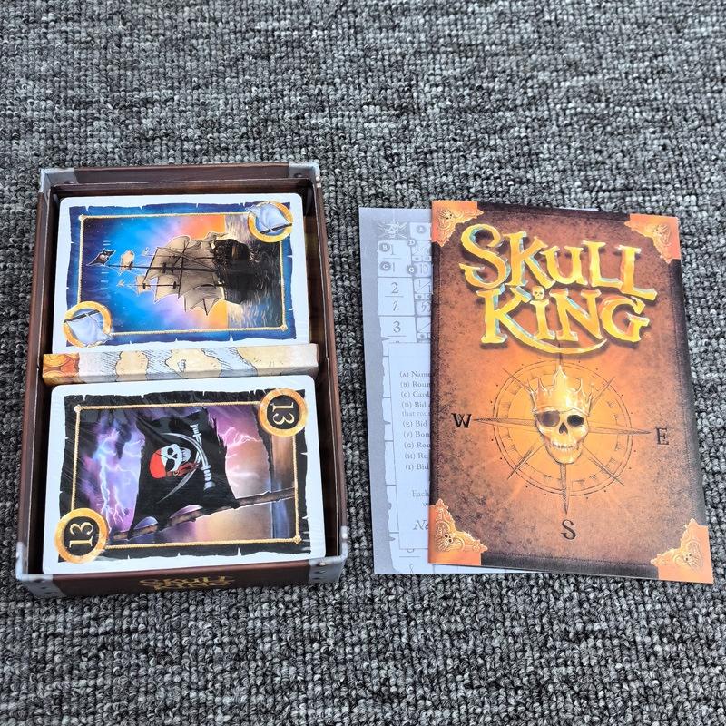 Kull King Skeleton King Ultimatives Piratentrickspiel Party Brettspiel Cover Asset Creator Karten