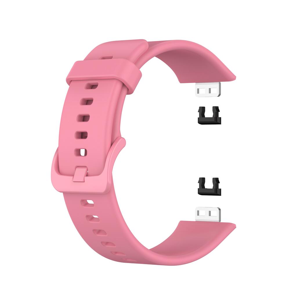 Silicone Solid Color Watch Strap for Huawei Watch Fit Special Edition B39/(TIA-B09/TIA-B19)