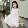Tutu Elephant Girls' 2025 Summer Bow Princess Dress