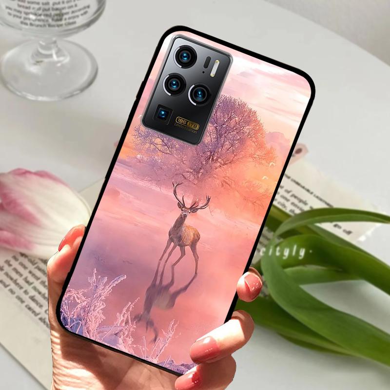 For ZTE Axon 30 Ultra Phone Case Axon30 Animals TPU Silicone Soft Funda Back Cover For ZTE Axon 30 Pro 30s Protector Cases Coque
