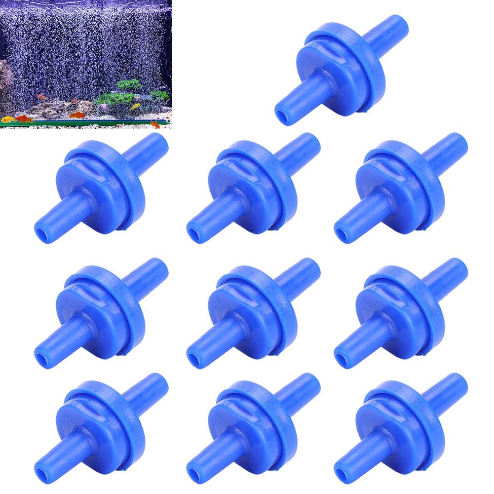 10Pcs Air Oxygen Pump Check Valve NonReturn Outlet Aquarium Supplies for 4mm Hose