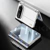 For Huawei Pura X Max Case Magnetic Hinge Stand Plating Leather Wireless Charge Front Screen Glass Cover For Huawei Pura X Case