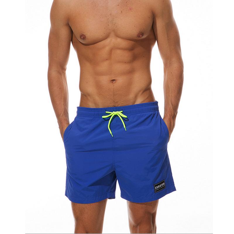Moda Mężczyźni Sport Spodenki plażowe Spodnie Kulturystyka Fitness Jogger Casual Siłownie Short Big Size