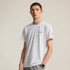 Li Ning Basketball Series Letter Ronde Hals Ademend Veelzijdig T-shirt met Korte Mouwen Heren Tops Standaard-Wit ATSV059-4