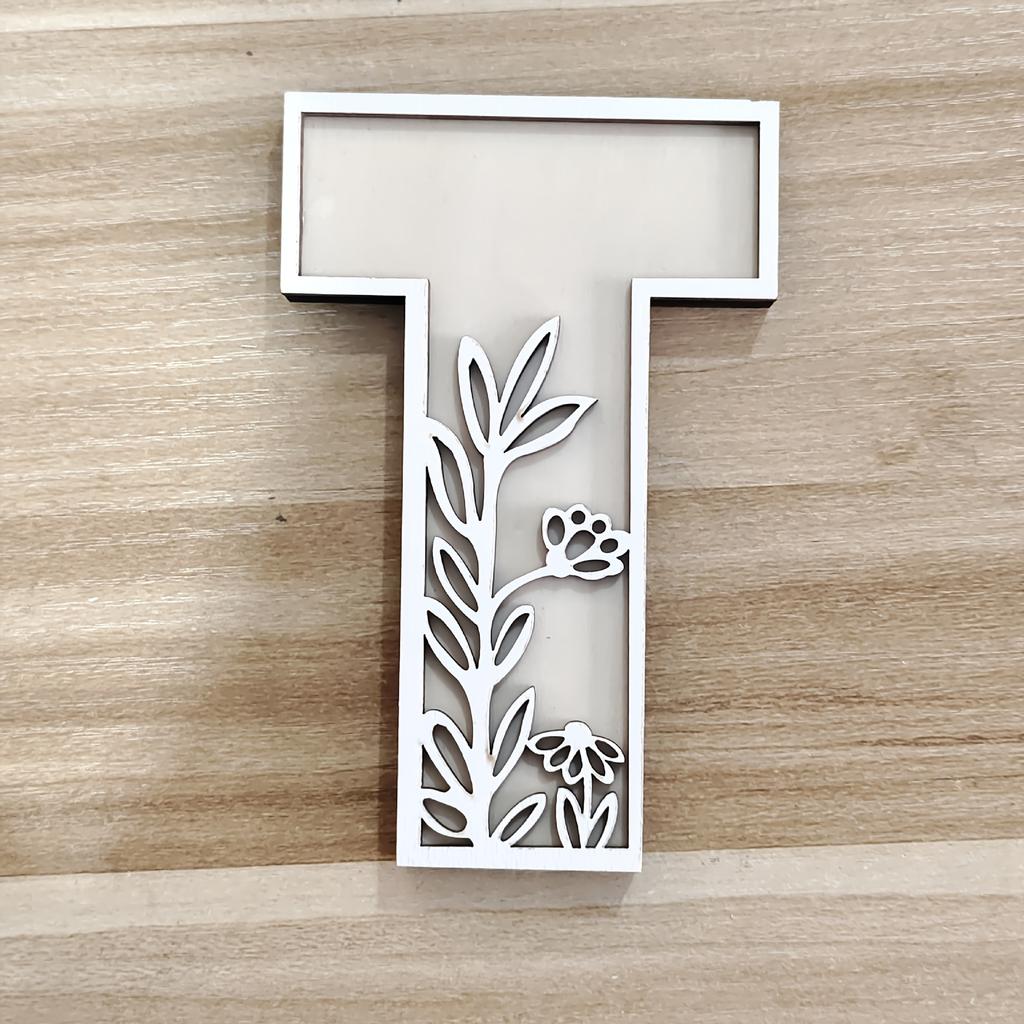 26-piece Letter-shaped Decorative Art Items for DIY Weddings, Birthdays, Parties, Home Decoration, Personalized Name Design