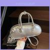 Einfache PU-Tasche für Damen mit Reißverschluss für den täglichen Gebrauch