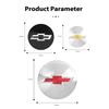 4pcs 52mm 58mm 82mm Car Wheel Rims Center Hub Caps Cover For Chevrolet Cruze Sonic Silverado Camaro Captiva Equinox Trailblazer gjfp57