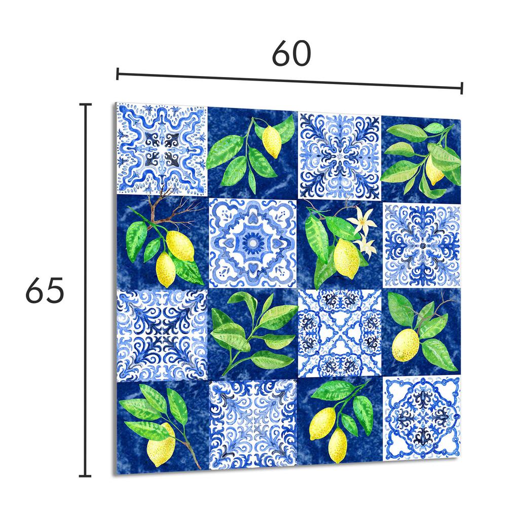 PANEL SZKLANY DO KUCHNI 60x65 Mozaika