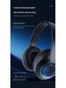 Luminous Bluetooth Headset: Foldable, High-Value, Head-Mounted for Gaming & Music
