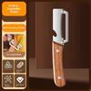 Stainless Steel Vegetable Peeler with Wood Handle Bottle Opener Heavy-Duty Ergonomic Kitchen Tool for Potatoes Pineapple