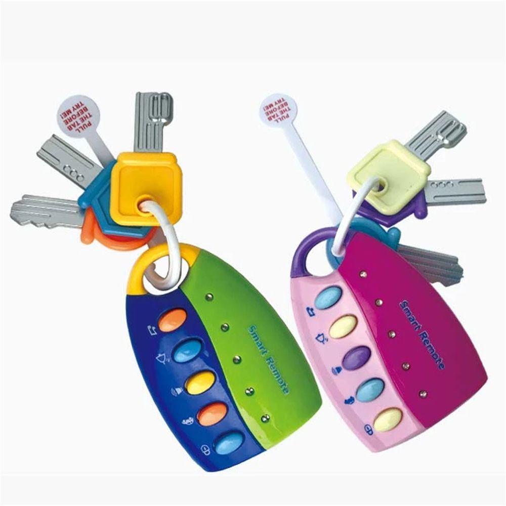 Kids Toy For Children Baby Toy Musical Car Key Baby Music Toys Car Key Toy Vocal Smart Car Key