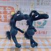 Fantasy Style Horse Stuffed Toy Keychain Cartoon Simulation Simulation Horse Toy  Room Decoration