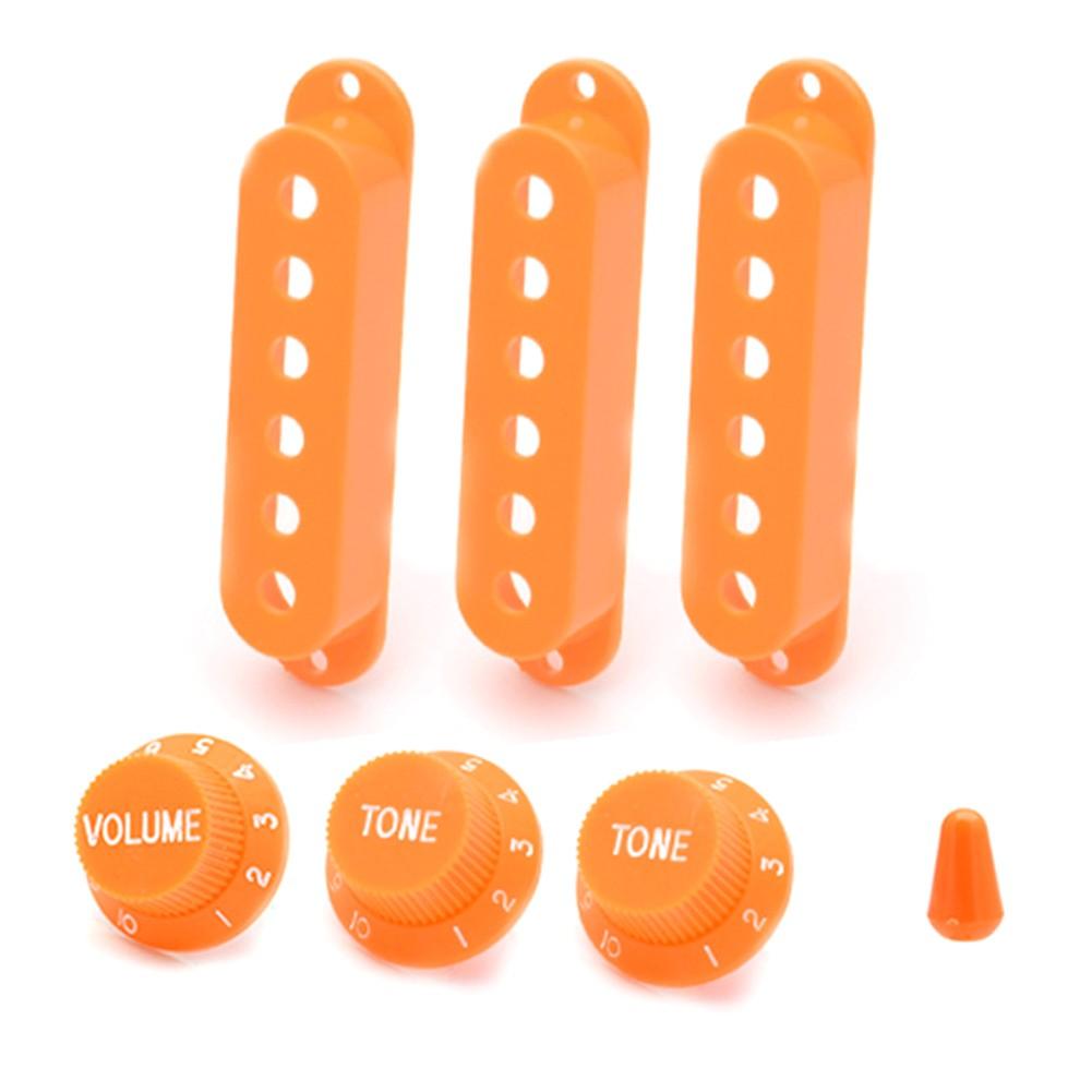 

Чохол для ручки звукознімачів 2T1V для одинарних звукознімачів, абсолютно новий помаранчевий