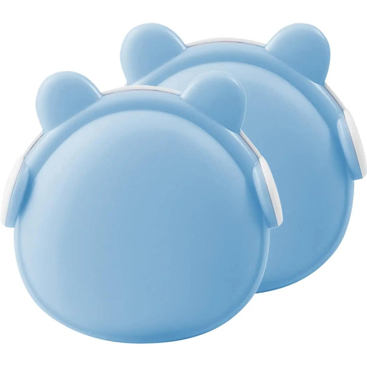 

2 шт. Ночники с вилкой на стену, автоматический датчик заката и рассвета, наушники с медведем, милый светодиодный ночник для детской спальни, украшение 220V EU PLUG